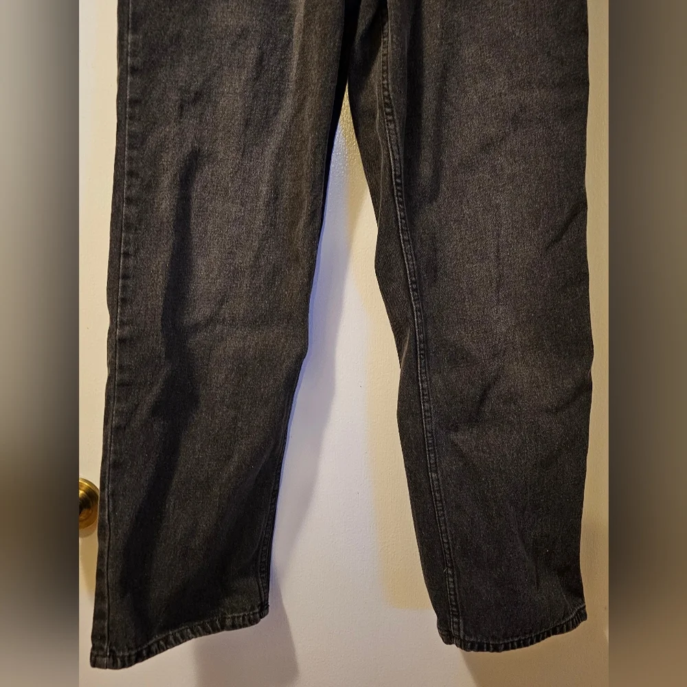 Levis Silver Tab Stay Loose Women's 28x30 Regular 16 Black Jeans